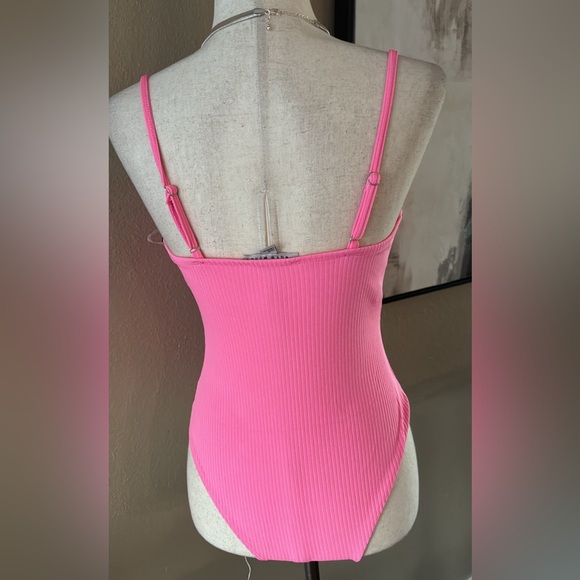 Barbie pink bralette bodysuit - Picture 5 of 14